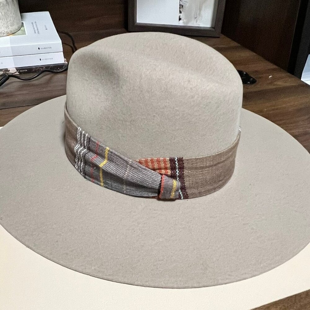 THE POWER HAT CO. Ambassador Stone Cowboy Rancher Hat with Bandana SMALL